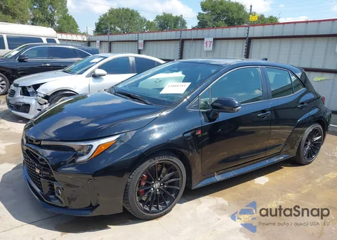 2024 Toyota Gr Corolla Premium z USA, uszkodzony, nr VIN JTNABAAE7RA010557